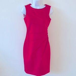 Calvin Klein Petite Hot Pink Professional Dress